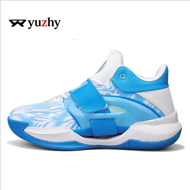 

Men's Basketball Shoes Breathable Cushioning Non-Slip Wearable Runing Shoes Gym Training Athletic Basketball Sneakers for Men