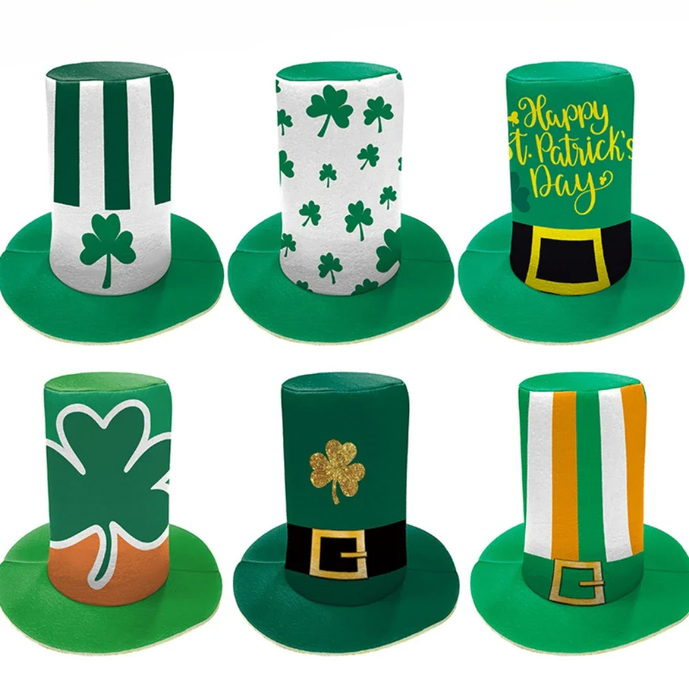 

Cosplay St. Patrick's Day Irish Top HatSpecial High Top Hat Magician High Hat Performance Home Party Decor Cosplay Costume Props