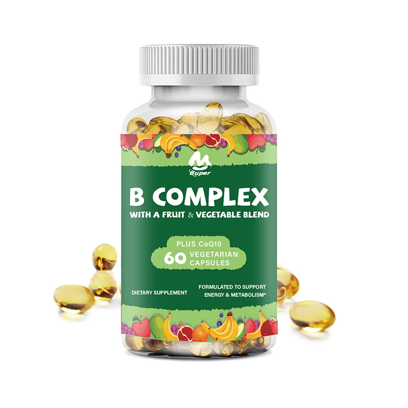 Vitamin B complex contains methyl B12, methyl folate, vitamin B6, biotin choline, and coenzyme Q10