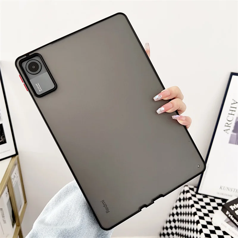 Funda protectora para tableta Xiaomi Redmi Pad SE, carcasa trasera a prueba de golpes de 11 pulgadas, TPU, dos colores, regalo, 2023