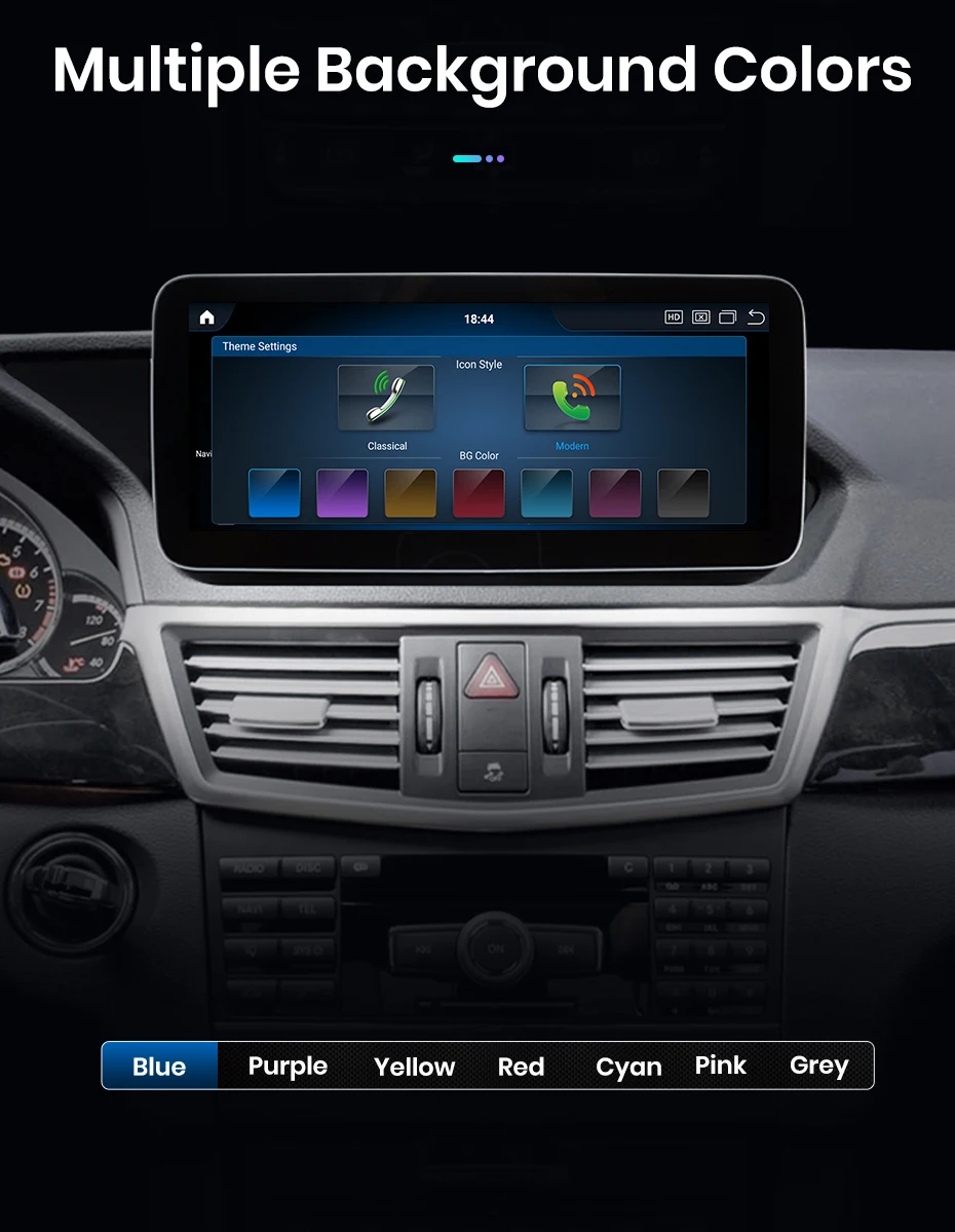 Junsun Qualcomm 665 Drahtloses CarPlay Android Auto-Autoradio für Mercedes Benz E-Klasse W212 S212 2009–2016, intelligentes System – Detail 13