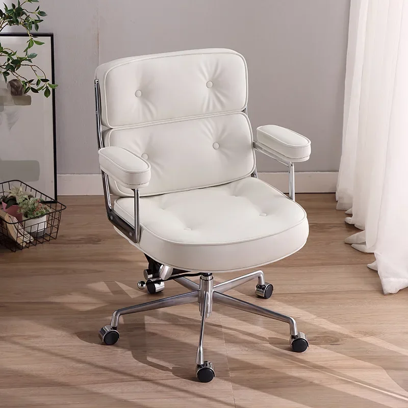 

Computer Armchair Comfortable Luxury Chairs Portable Game Ergonomic Office Leather Armchair Meeting Gamer Sillon Wheels Chaise