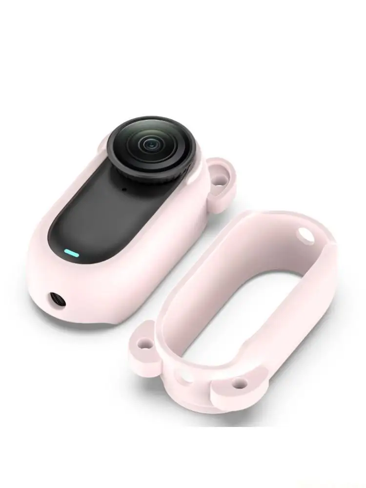 M5TD Silicone Protector Case Shell For 360 GO2 Action Camera Multiple Color