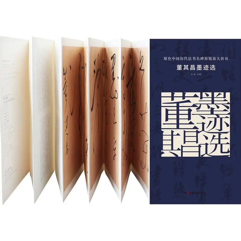 HVV Dong Qichang's Ink Selection: Brush Calligraphy, Calligraphy Paste, Adult Calligraphy, Soft Pen Copying stele collection