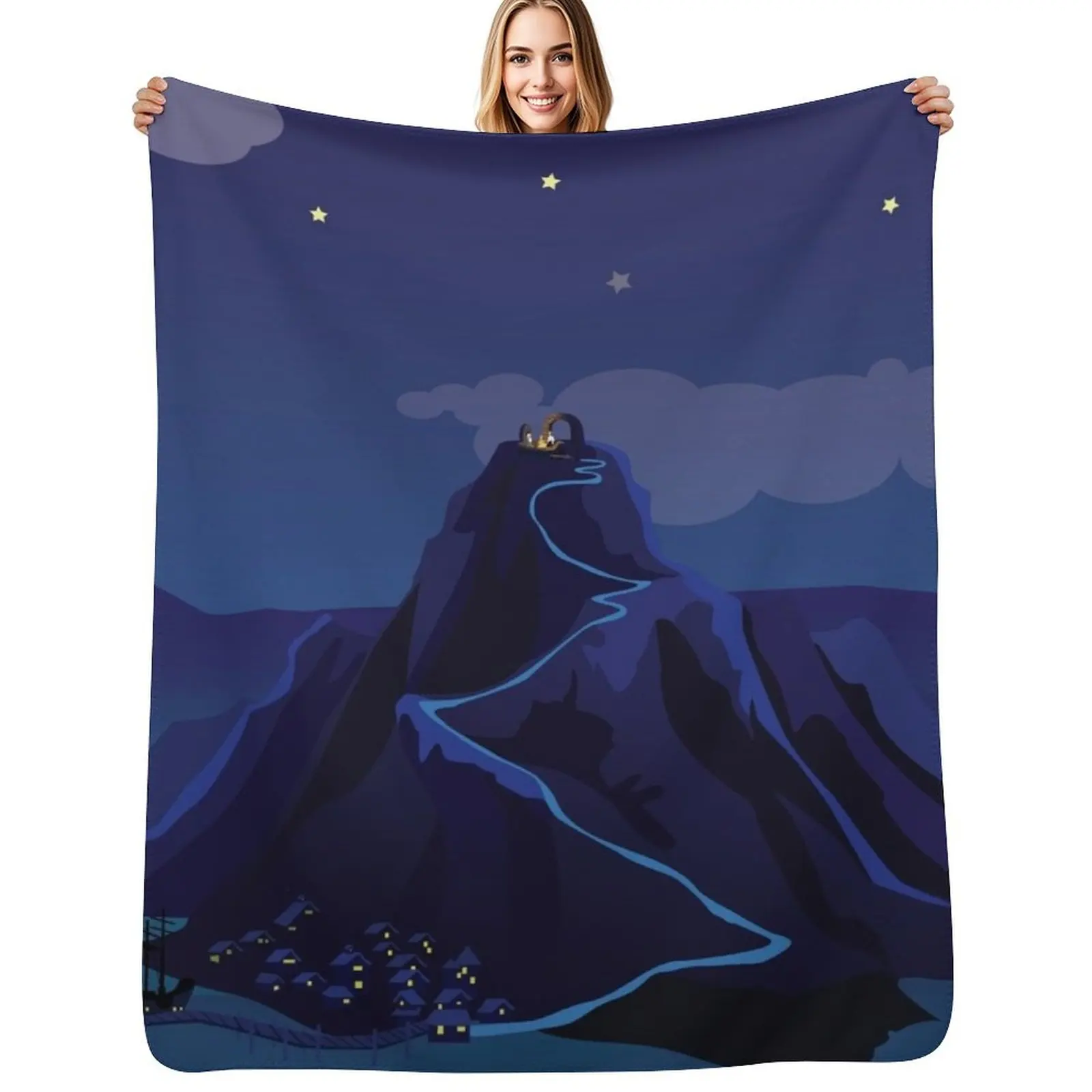 

Melee Island The Secret of Monkey island Throw Blanket Fade Resistant Durable Throw Blanket