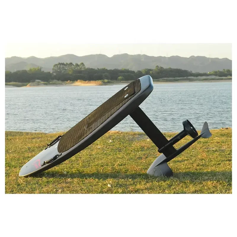 Powerful 8KW Motorized Carbon Fiber Efoil Board Complete Electric 45KM/H Hydrofoil Surfboard for Ocean Waters