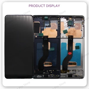 AMOLED Touchscreen -Scannen mit Rahmen, LCD -Display, Galaxy S20 Plus, S20 +, 4G, 5G, 6,7 12 Hauptverkauf Galaxy S20 Plus Bildschirm - №11