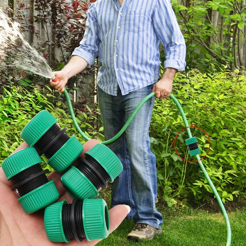 6/1PCS Flexible Hose Connector Universal Quick Connect Water Pipe Fittings Extension Connectors For Garden Irrigation Wholesale