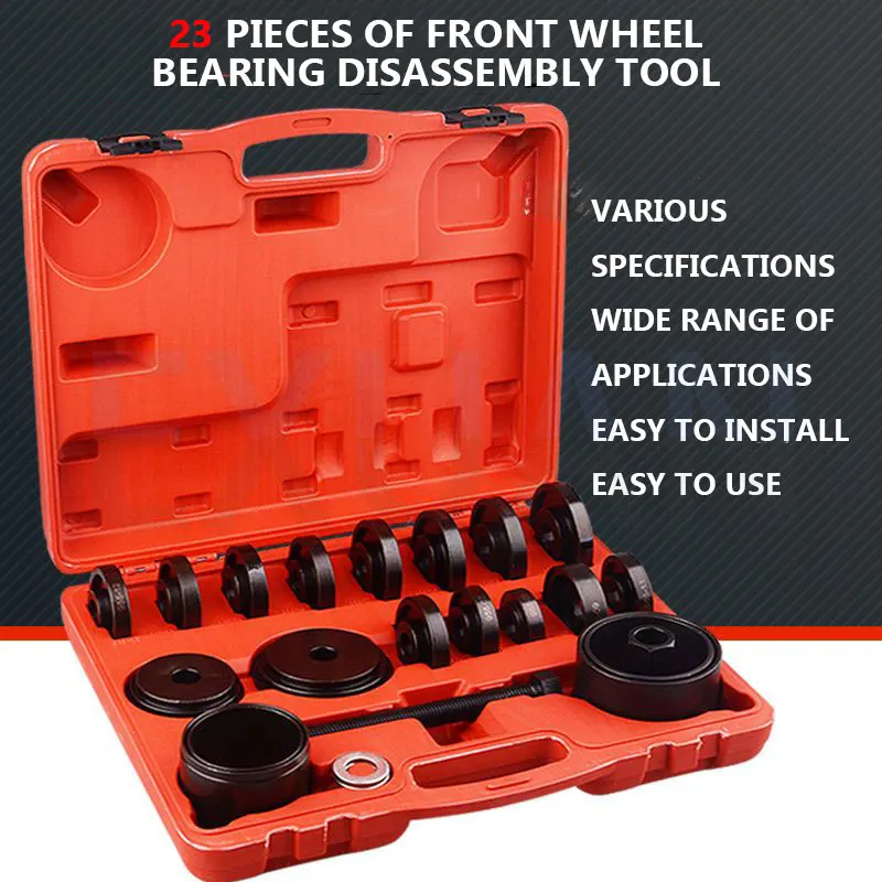 

23 Pieces Elevation Angle Peilin Disassemblers Automotive Front Wheel Drive Shaft Disassembly Tools Car Installation Puller Tool