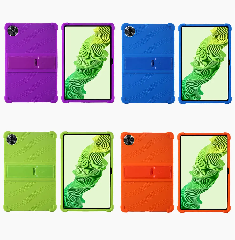 Stoßfeste TPU-Hülle für Realme Pad 2 11.5, Flexibler Stoßfänger mit Ständer und Airbag-Ecken, Mehrere Farben – Detail 10