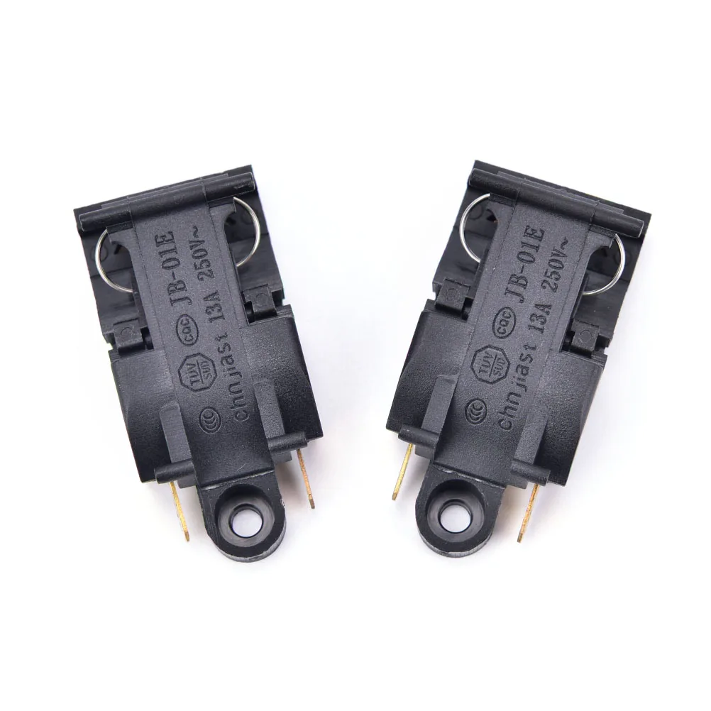 High Quality 2PCS Black 13A Switch Electric Kettle Thermostat Switch Steam Medium Kitchen Parts Accessories