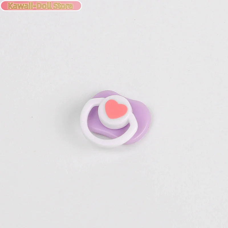 5 stks Mooie Mini Pop Fopspeen Speelhuis Levert Dummy Tepels Voor Pop Babypoppen Kinderen Speelgoed Baby Fopspeen Accessoires