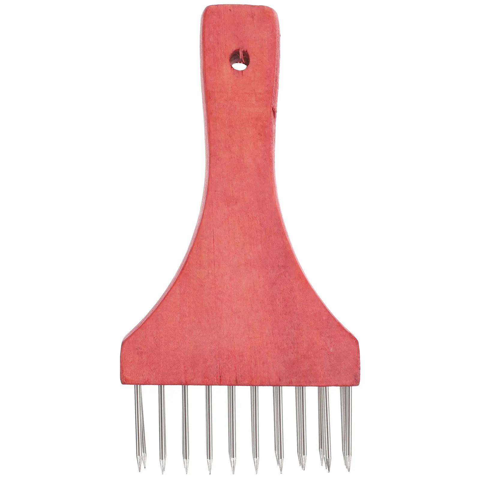 

Stainless Steel Meat Tenderizer Wood Handle Widen Steak Pork Chop Tenderizing Tool Portable Kitchen Meat Loosening Machine