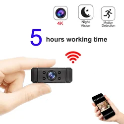 1080P Wifi IP Mini Camera 1080P for Video Recording Support Remote Control Portable Audio Recorder Invisible Night Version CCTV