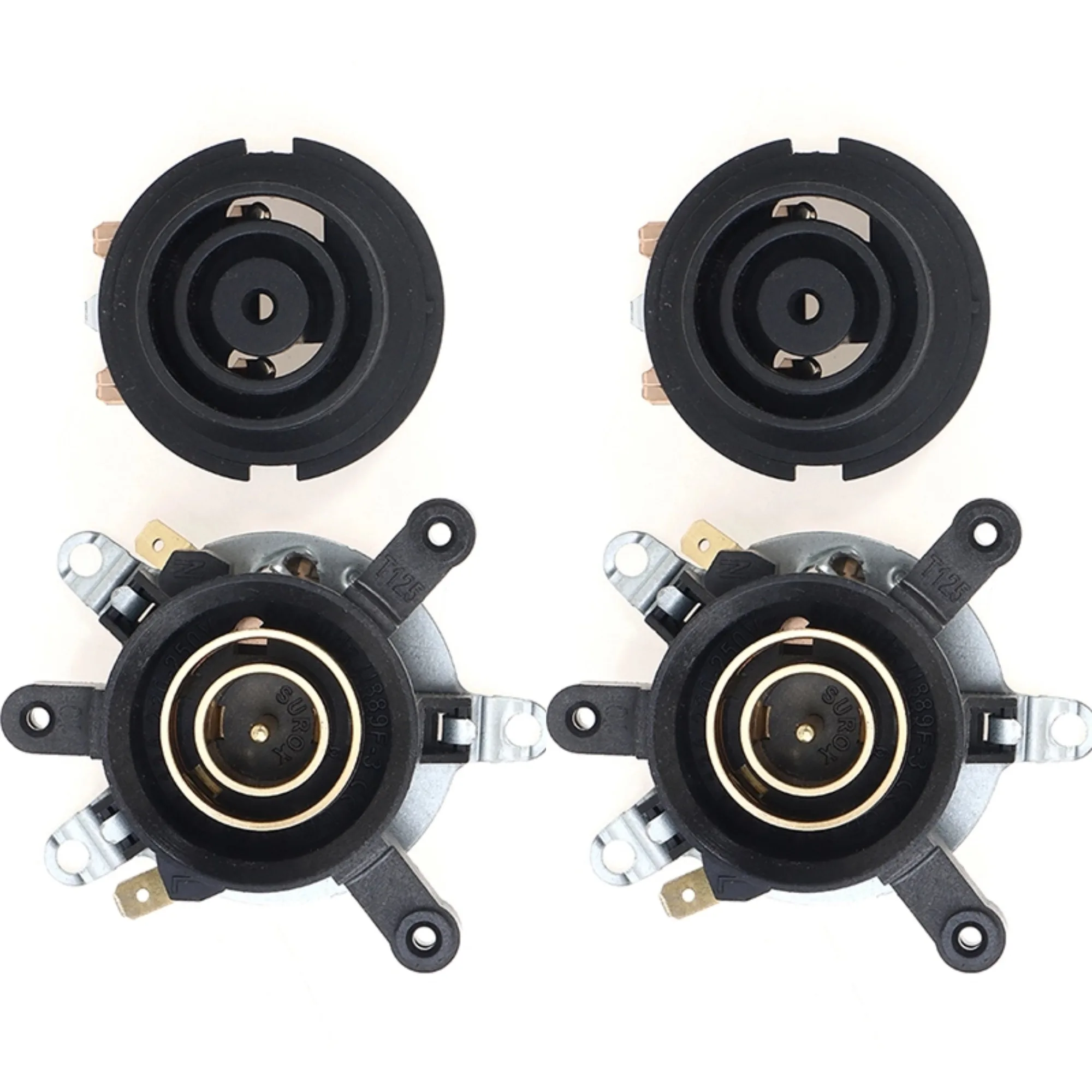 2pcs/set Electric Kettle Accessories Base Thermostat Temperature Switch Connector Repair Kit