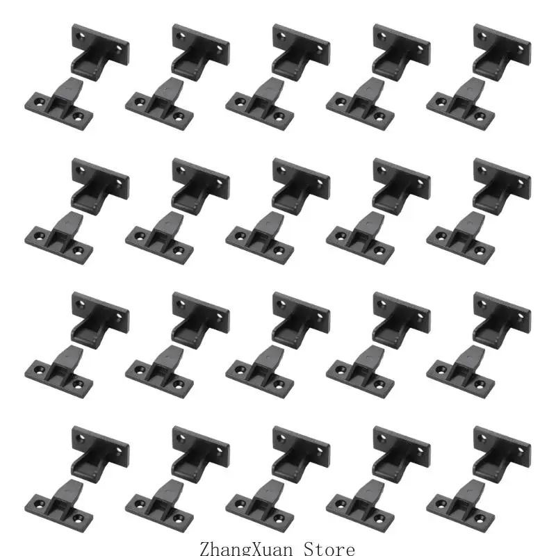 Trim Mounting Fastener Set L Shaped Plastic Panel Fittings 20 Pack for Roman Column Repair and Fitting Home Use 3XUF