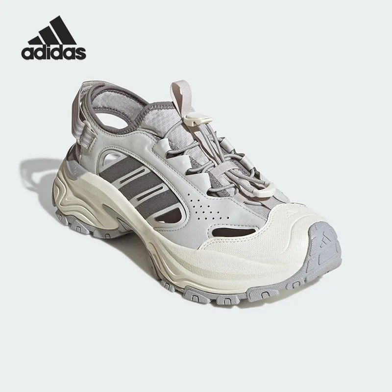 Adidas New Men's and Women's Same Foot Cover Wear-resistant Casual Sandals JP8899