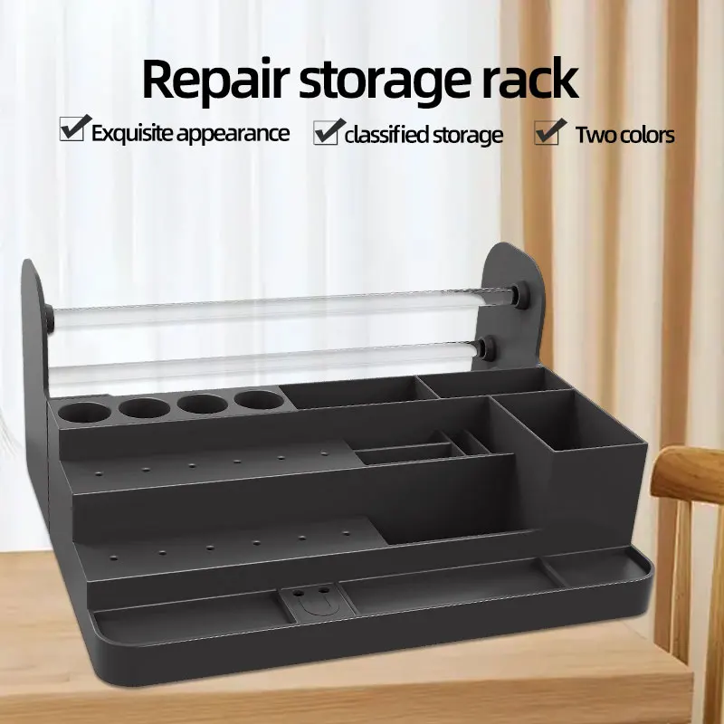Multi Functional, Mobile Phone Repair Tool, Plastic Storage Box, Component Accessory Desktop Box, Screwdriver Holder