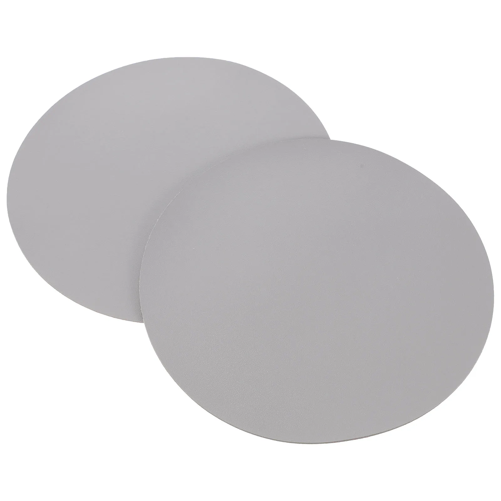 

2 Pcs Anti Slip Round Mouse Pads Rubber Lightweight Portable Ergonomic Soft H Pressure Mats Non Slide Office Supplies Computer