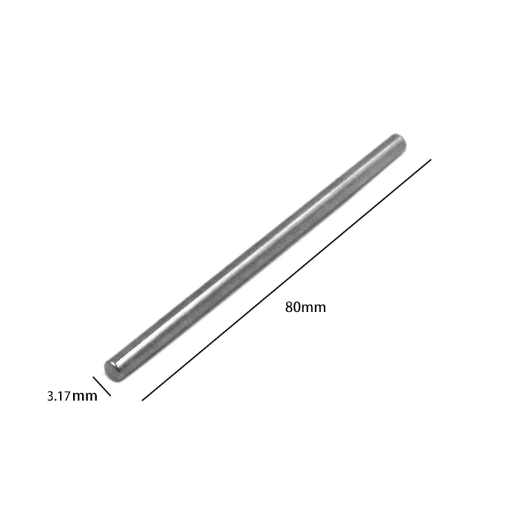 5PCS Model Airplane Motor Shaft Part Motor Stainless Steel Axle 3.17mm for Brushless Motors Model Metal RC Parts