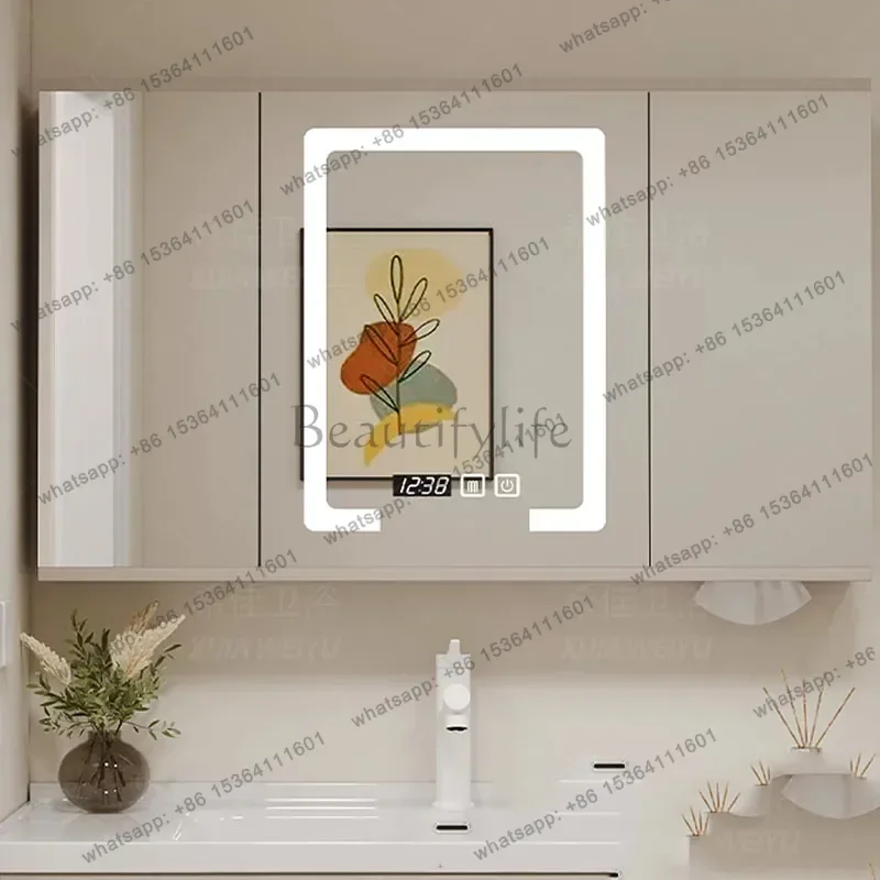 LD Display Wall Bathroom Cabinet Storage Partitions Organizer Over Makeup Cupboard Modern Decorations Archivadores