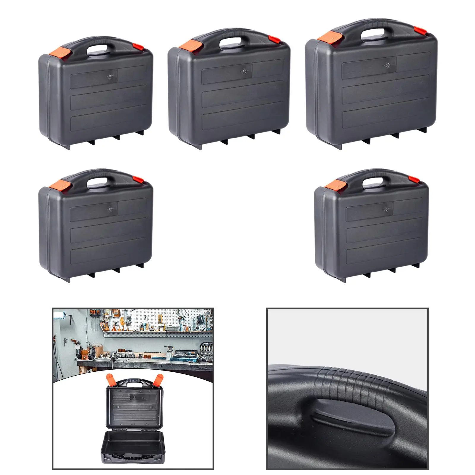 Hard Case Tool Box Multifunctional Shockproof Waterproof Carrying Case