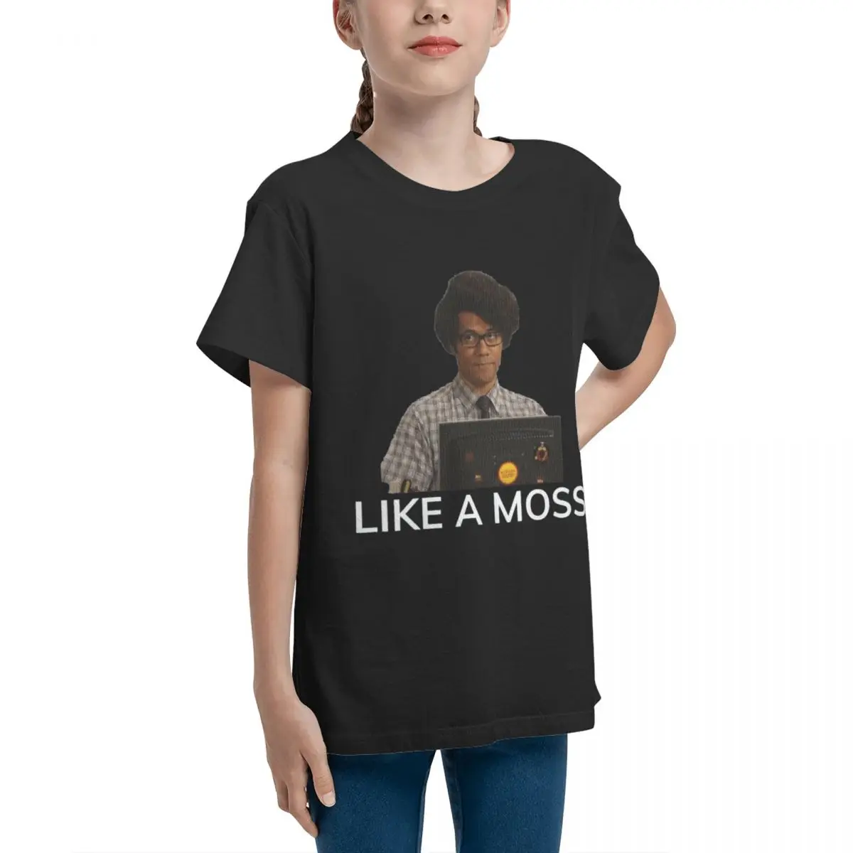 Like A Moss The IT Crowd Canvas Print Top quality Tees Vintage Humor Graphic Fitness Modern Teeanger T-Shirt