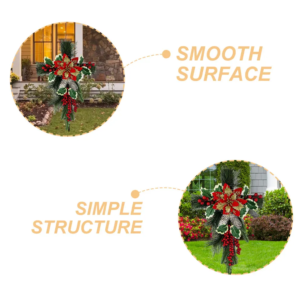 

3pcs Rattan Wall Decor Woven Cross Garden Decoration Cross Shaped Decor For Home Church Hotel Library Simple Artistic Design