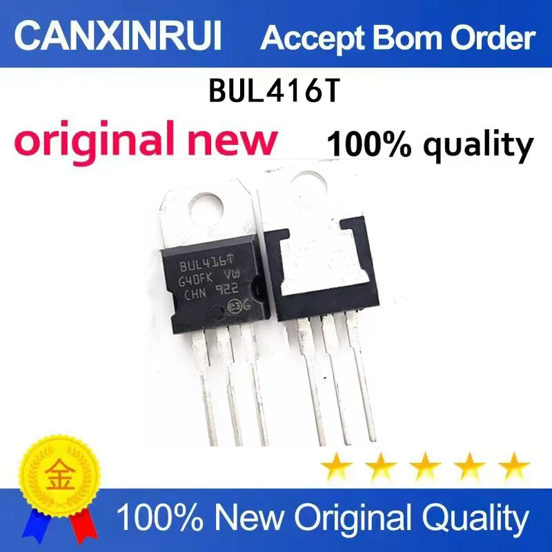 (5-100 Pieces)Brand new original BUL416T direct insertion TO220 spot chip IC