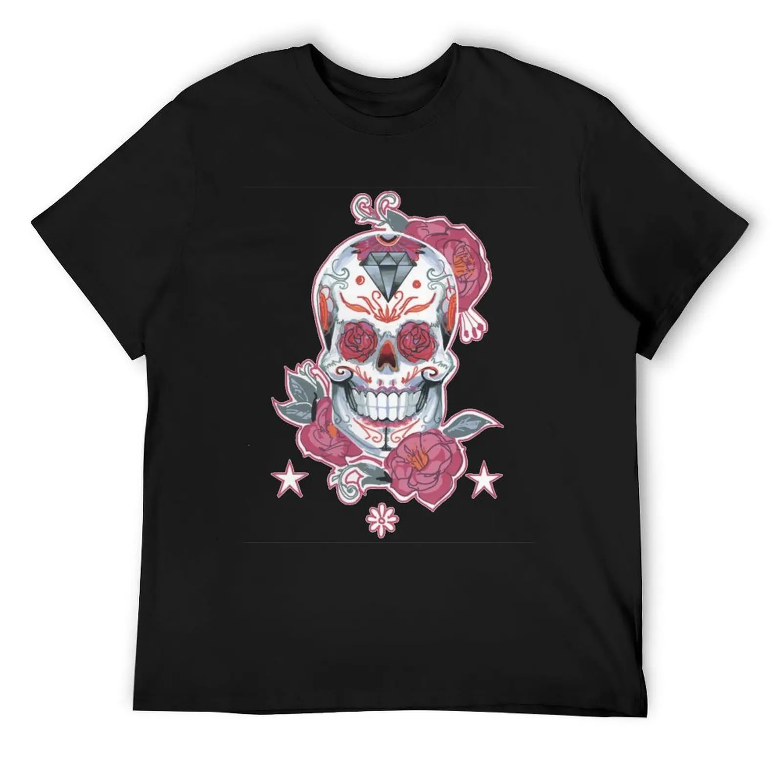 Life is Strange Skull T-Shirt graphic shirts Aesthetic clothing cute tops mens graphic t-shirts