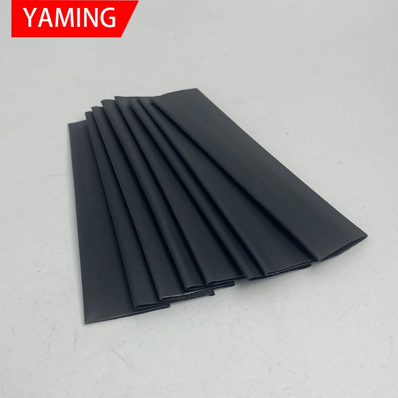 127pcs/lot Heat Shrink Tubing 7.28m 2:1 Black Tube Car Cable Sleeving Assortment Wrap Wire Kit with Polyolefin Assortment