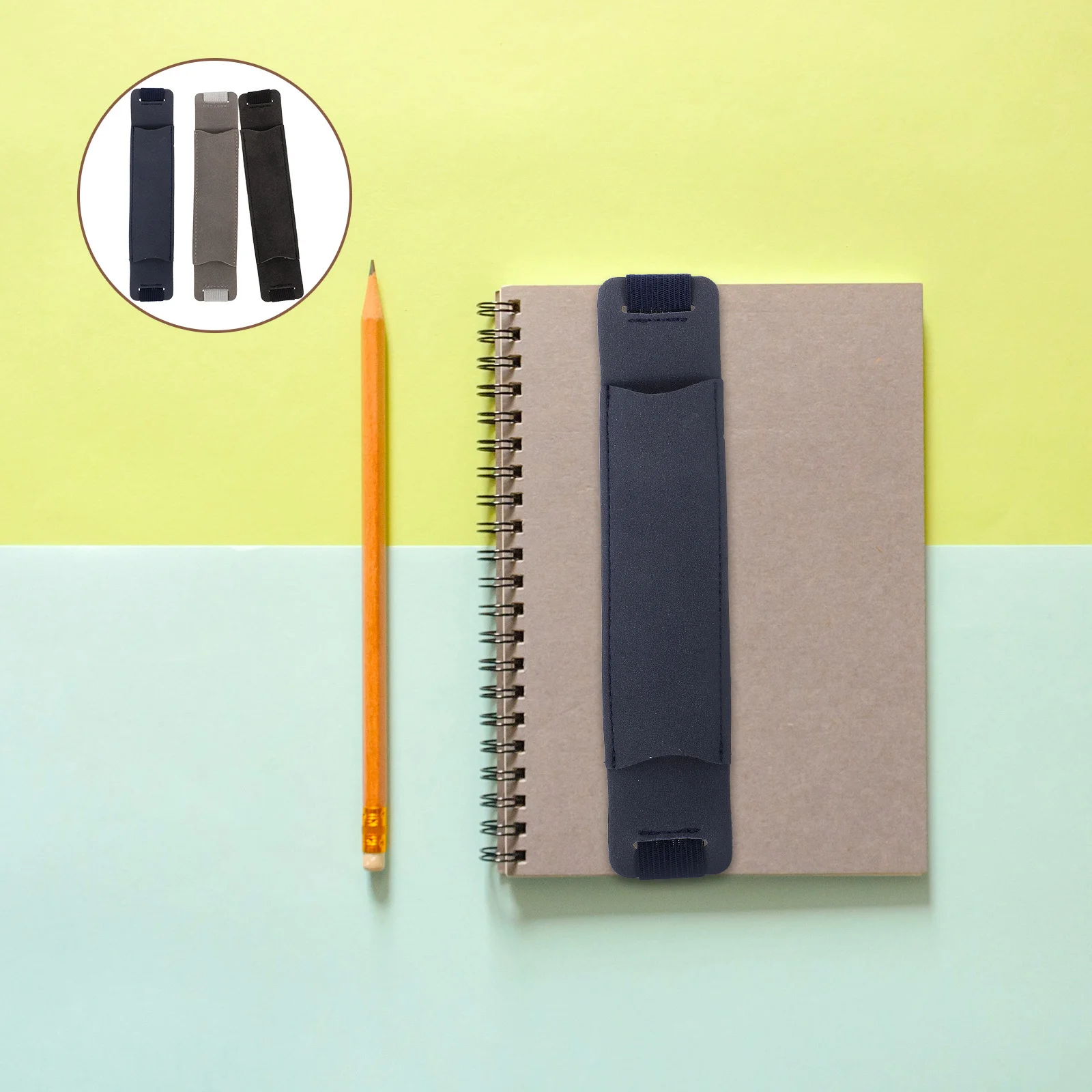 

3Pcs Fountain Pen Holders Vintage Sleeves Elastic Band Pen Protection for Notebook Pens Practical Stylish