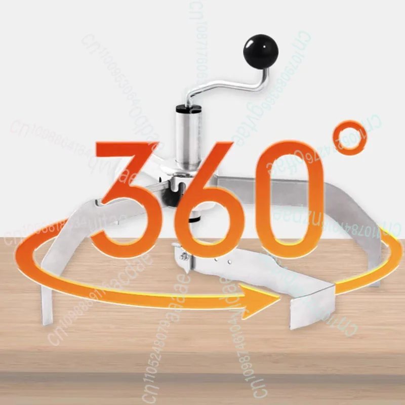 360° smooth rotation, adjustable size to meet different needs, foldable home pancake making machine
