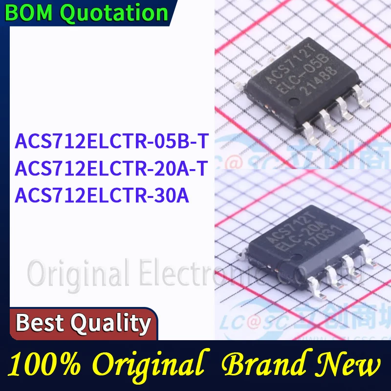 

ACS712ELCTR-05B-T ACS712ELCTR-20A-T ACS712ELCTR-30A In stock Original High quality