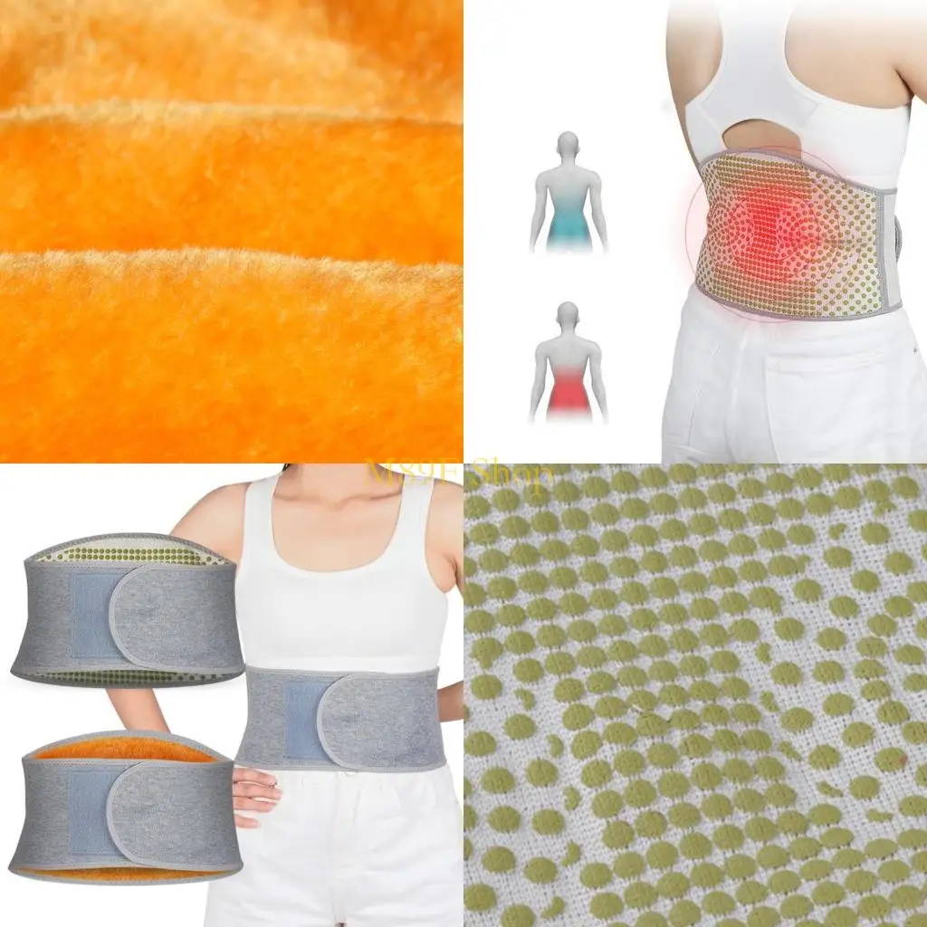 M89F Adjustable Lumbar Brace Orthopedic Warm Strain Spine Decompression Brace