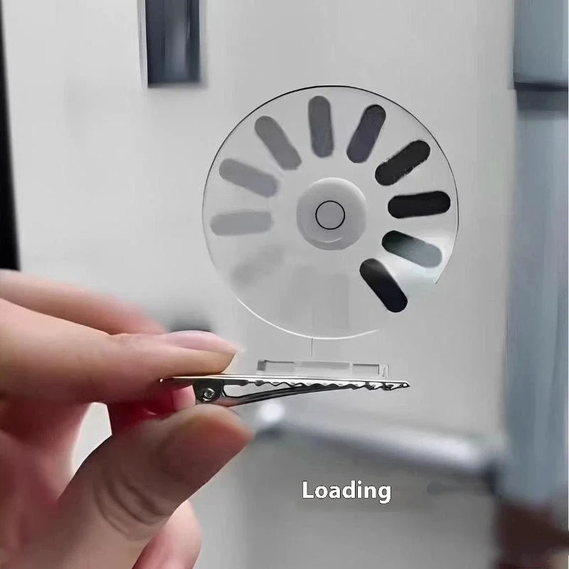 Engraçado criativo downtime grampo de cabelo bandana cérebro carregando acessórios para o cabelo criativo secador de cabelo rotativo duckbill clipe headwear