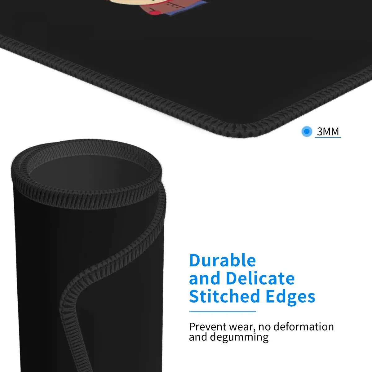 Southpark garçons dessin animé tapis de souris ordinateur clavier tapis de souris Gamer ordinateur portable tapis de bureau accessoires de bureau tapis de Table