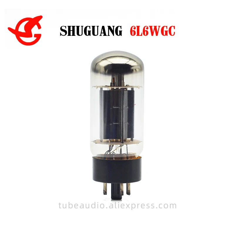 Shuguang Electron Tube 6L6WGC Carbonized Black Plate Upgrade Replace 6L6/5881/6P3P/350C/KT66 Matched