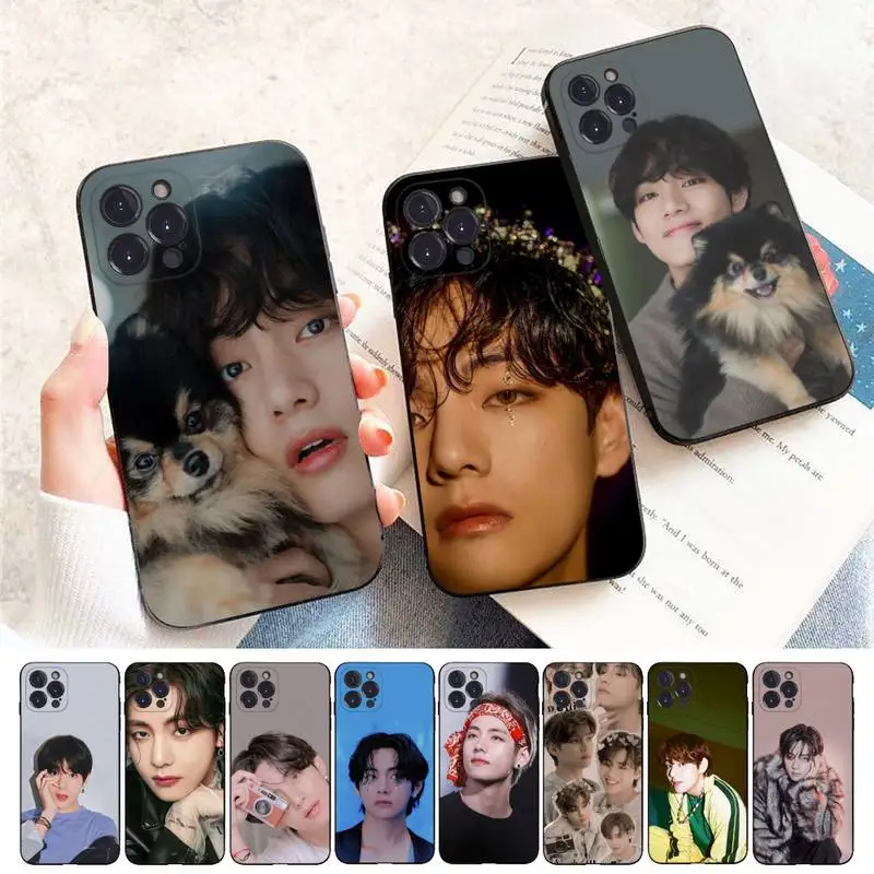 Kim Taehyung Phone Case For iPhone 14 11 12 13 Mini Pro XS Max Cover 6 7 8 Plus X XR SE 2020 Funda Shell