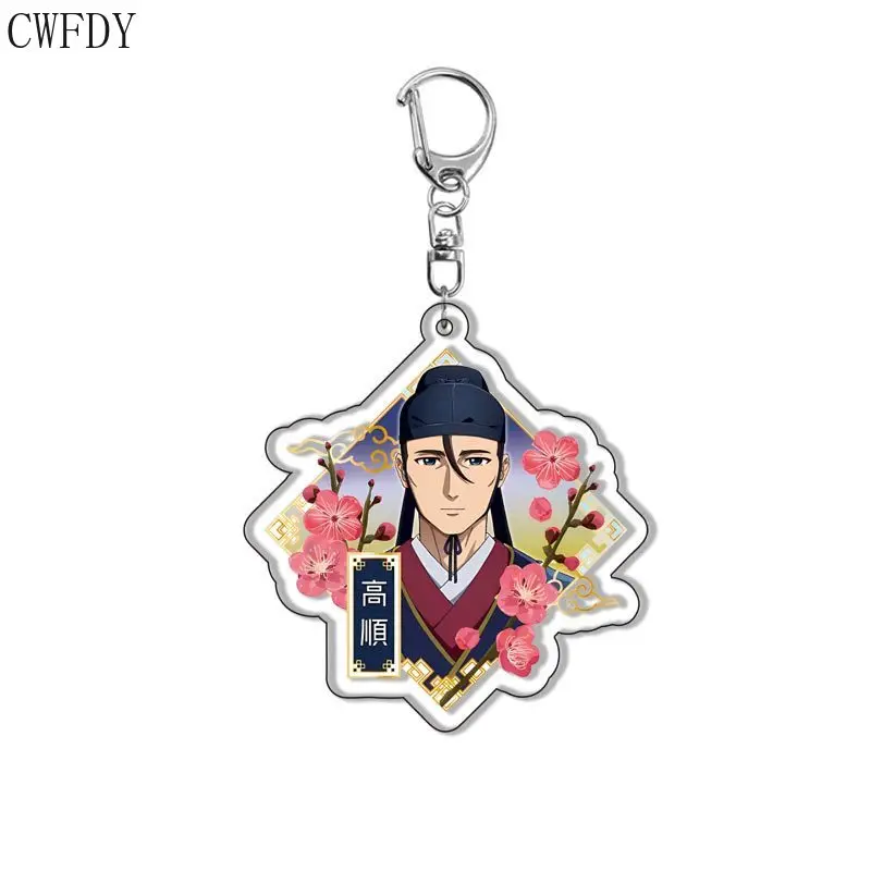 Anime The Apothecary Diaries Kusuriya No Hitorigoto Keychain Acrylic Figure Maomao Gao Shun Li Bai Cosplay Key Chain For Friends