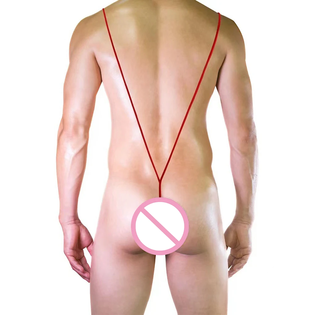 

Fashion Widely Applicable Affordable Underwear Bodysuit Stretch Mens Underwear Singlet Swimwear Breathable Jumpsuit