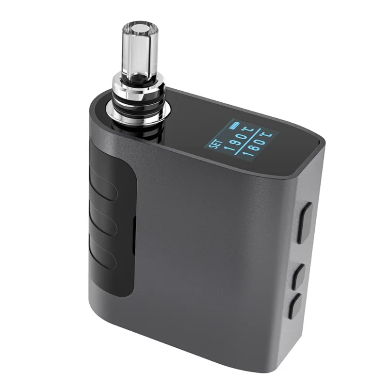 NIU PRO-Kit de vaporizador de hierbas secas, batería de 1400mah, pantalla OLED, Control de temperatura, caja de vapeo, Mod Vaper, cigarrillo electrónico