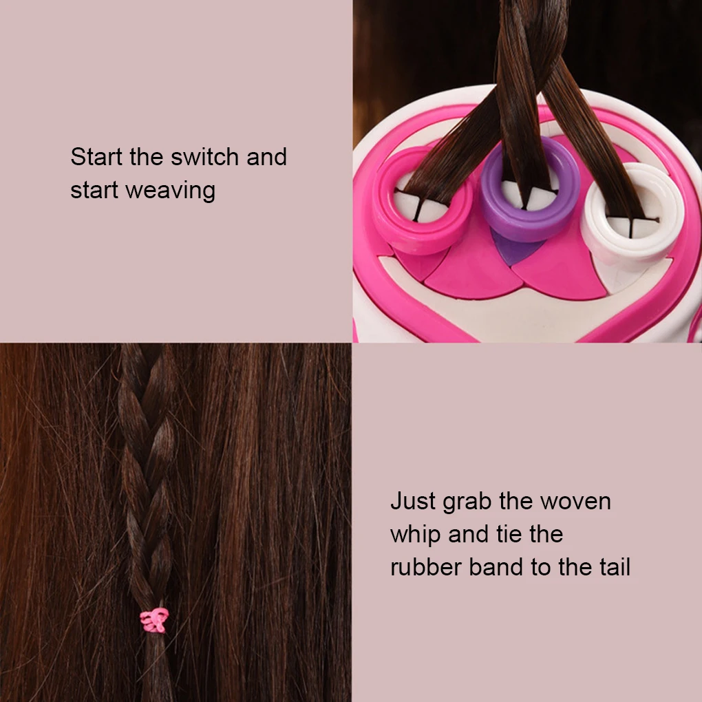 Versatile Hair Styling Tool Experiment With Different Looks Easy To Operate Automatic Hair Braider