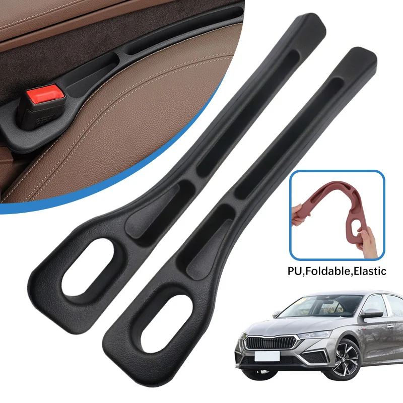 

Car Seat Gap Filler Side Seam Plug Strip Leak-proof Filling Strip For SKODA Octavia Car Decoration Accessories