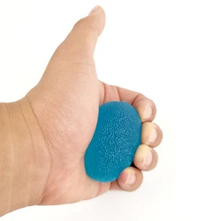 Silica Gel Hand Grip Ball Egg Men Women Gym Fitness Finger Heavy Exerciser Strength Muscle Recovery Gripper Trainer