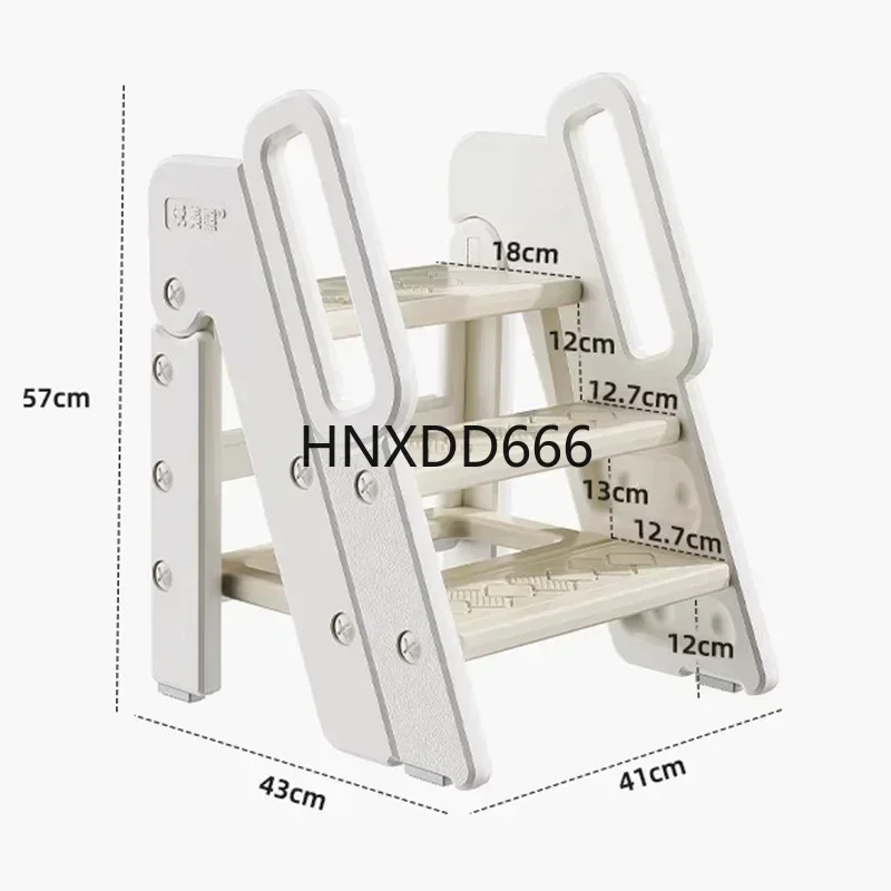 

Multifunctional Ladder Folding Stairs Home Kitchen Small Car Wash Ladder Metal Decorative Simple Kids Sedie Steps Household
