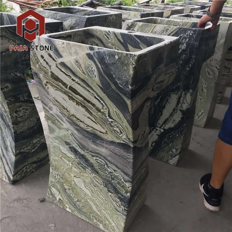 Decorative Pedestal Sink Sink Bowl Sinks / Vessel Basins Round Granite Stone Free Granite Custom Wholesale Stone Natural Outdoor