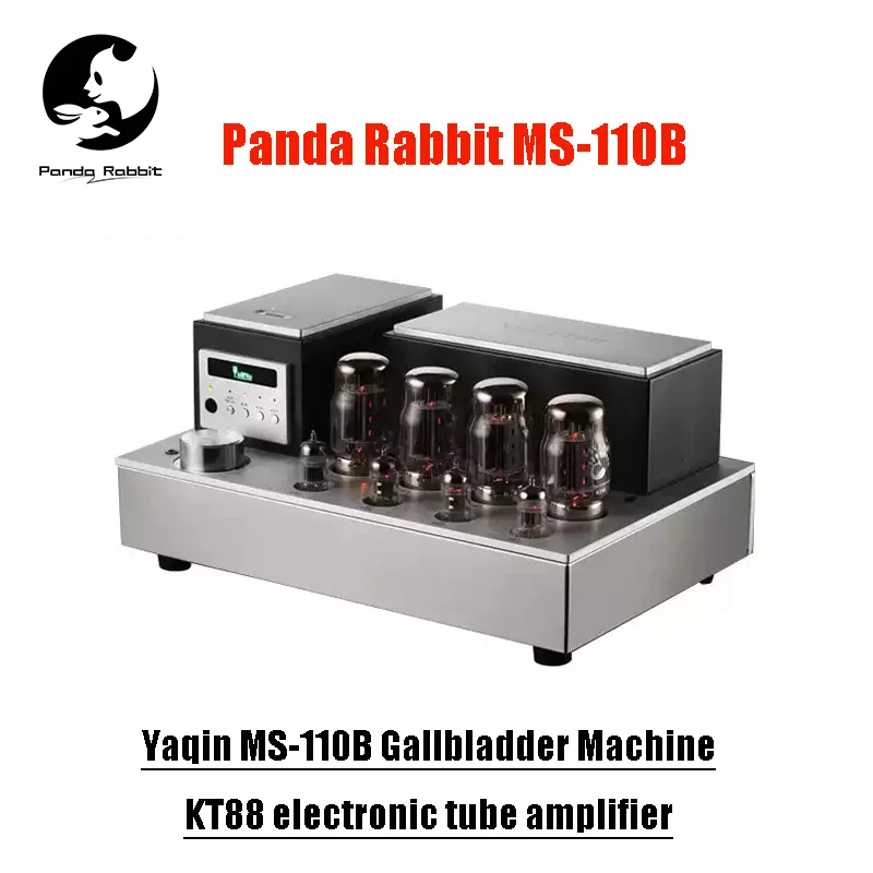 

Panda Rabbit 2025 Yaqin MS-110B Gallbladder KT88 Electronic Tube Amplifier HiFi High Fidelity Combined Push Pull Sound System