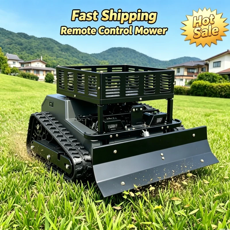 Customized Factory Direct Remote Control Lawn Mower Zero Turn Lawn Mower Self Propelled Lawn Mower Durable Housing
