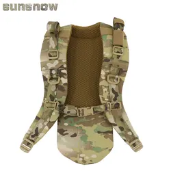 Outdoor Hiking Camping Detachable Yoke Shoulder Strap Tactical Backpack System Imported  Camo